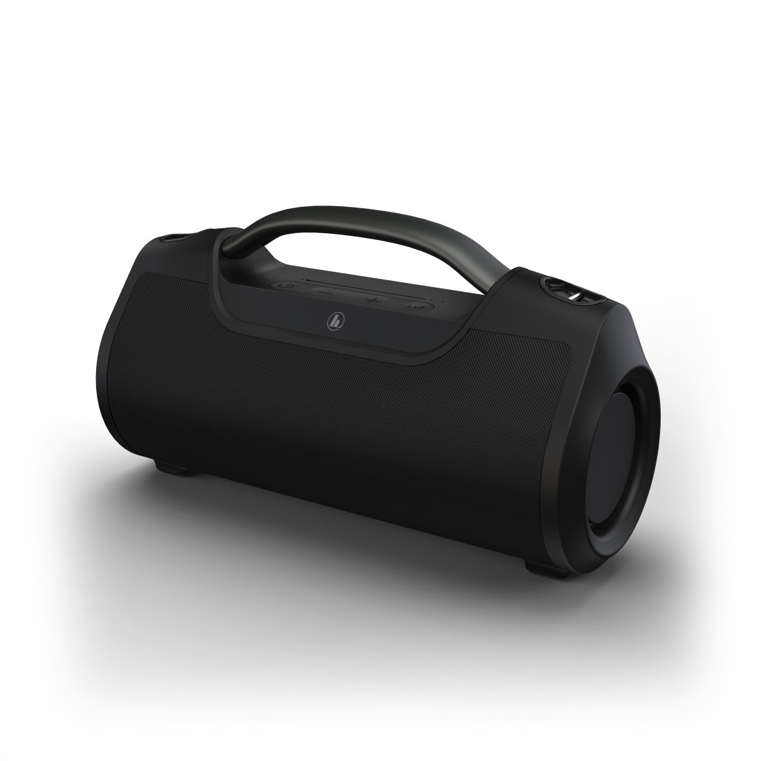 Hama SoundBarrel Altoparlante Portatile Bluetooth Impermeabile Nero 60 W con Batteria da 12 Ore e Funzione Power Pack