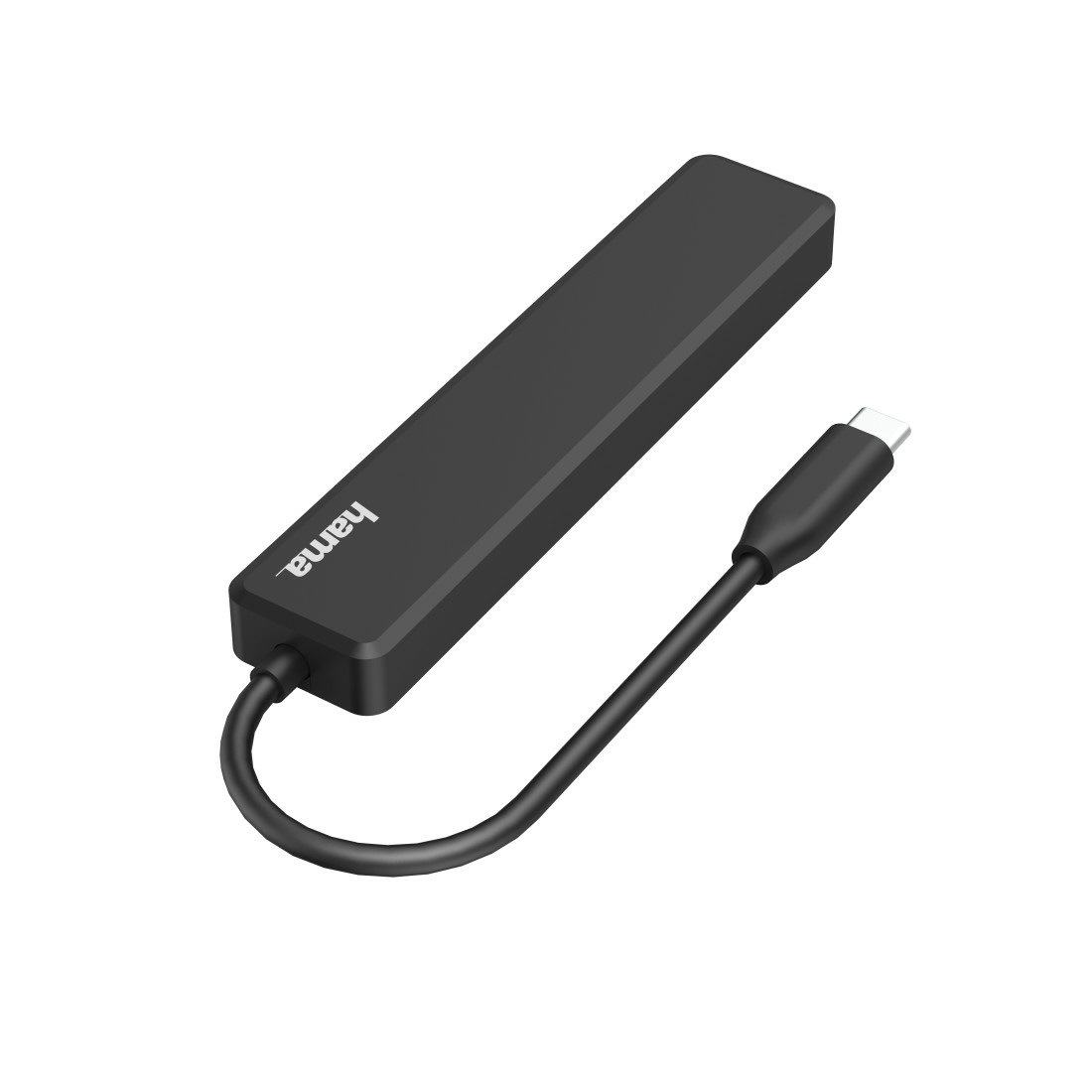 Hama Hub USB Type C 3.2 Gen 1 - 3 porte USB A, 1 porta USB Type C, 1 porta HDMI Ultra HD 4K, Nero