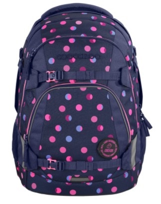 Coocazoo MATE zaino Zaino scolastico Lillà Poliestere