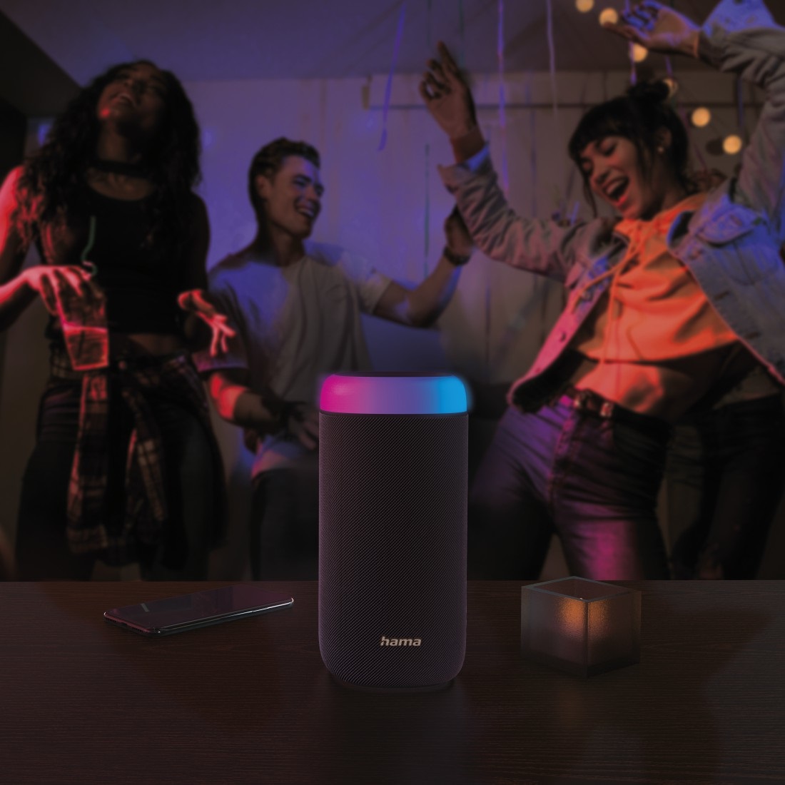 Hama Shine 2.0 Altoparlante Portatile Bluetooth Stereo Nero 30 W