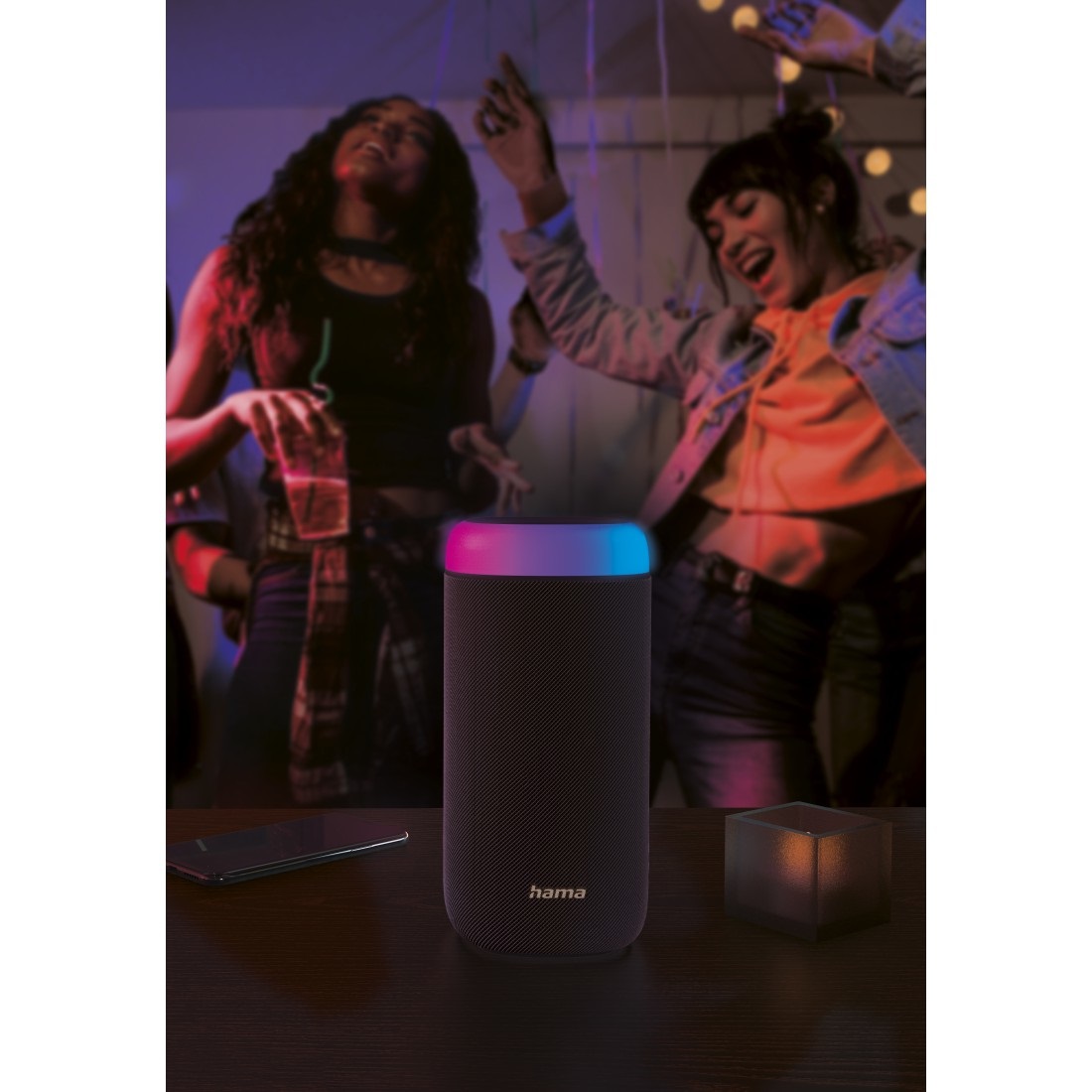Hama Shine 2.0 Altoparlante Portatile Bluetooth Stereo Nero 30 W