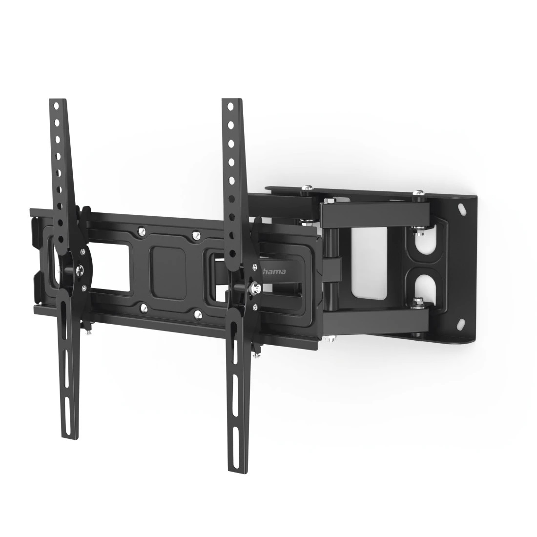 Hama Supporto da Parete TV Girevole e Inclinabile per TV da 32'' a 65'' (165 cm) - Max 40 kg, Inclinazione -15°/ 15°, Rotazione 160°, VESA 400 x 400, Gestione Cavi, Garanzia 10 Anni
