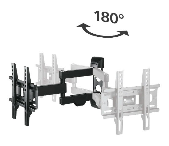 Hama Supporto TV a parete Girevole e Inclinabile 122 cm (48