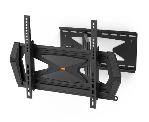 Hama Supporto TV a parete Girevole 165,1 cm (65 pollici) Nero con Dispositivo Antifurto, Capacità 40 kg, Compatibile VESA 300x200 a 400x400