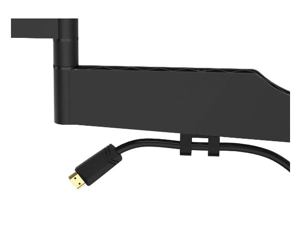 Hama Supporto TV a Parete Orientabile e Inclinabile 2,29 m (90 pollici) Nero - Compatibile con TV da 37 a 90 pollici, VESA 100x100 fino a 600x400, Fino a 50 kg