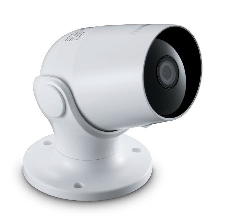 Hama Telecamera di Sorveglianza Wifi Esterno 1920 x 1080 Pixel con Registrazione e Visione Notturna