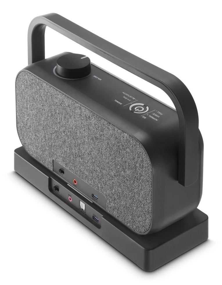 Hama Altoparlante Wireless 15W Nero e Grigio con Bluetooth e Stazione di Ricarica