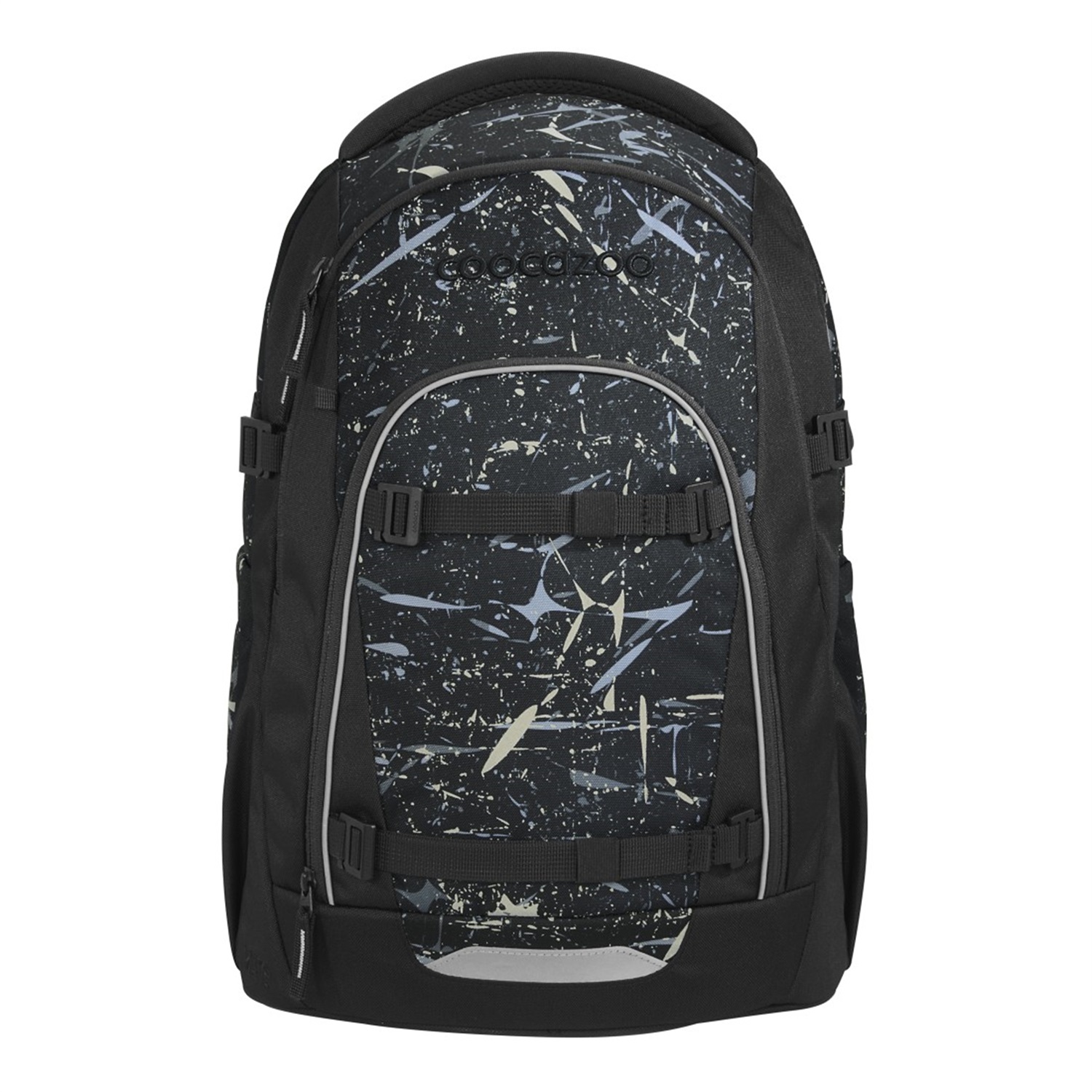 Coocazoo MATE zaino City backpack Nero, Blu, Bianco Poliestere