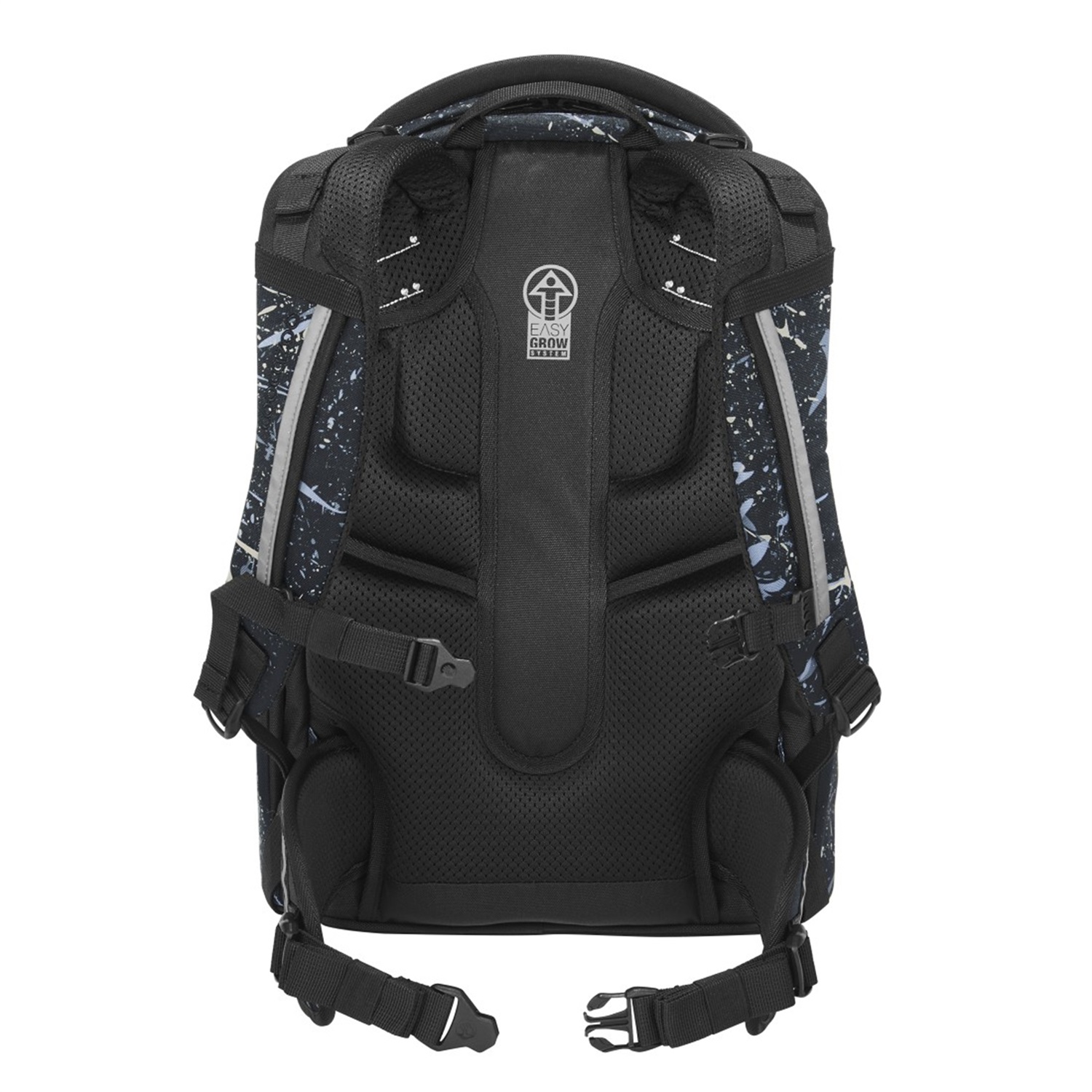 Coocazoo MATE zaino City backpack Nero, Blu, Bianco Poliestere