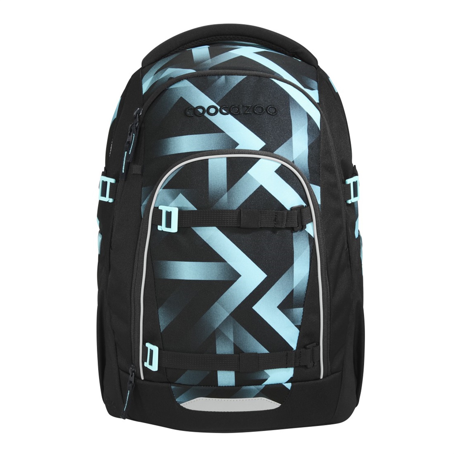 Coocazoo MATE zaino City backpack Nero, Bianco Poliestere