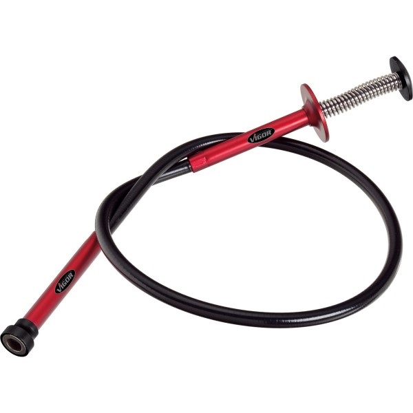 Vigor V1764 Pinza ad Artiglio Magnetica Rosso - Forza di Sollevamento 800g, Design Moderno e Facile da Usare