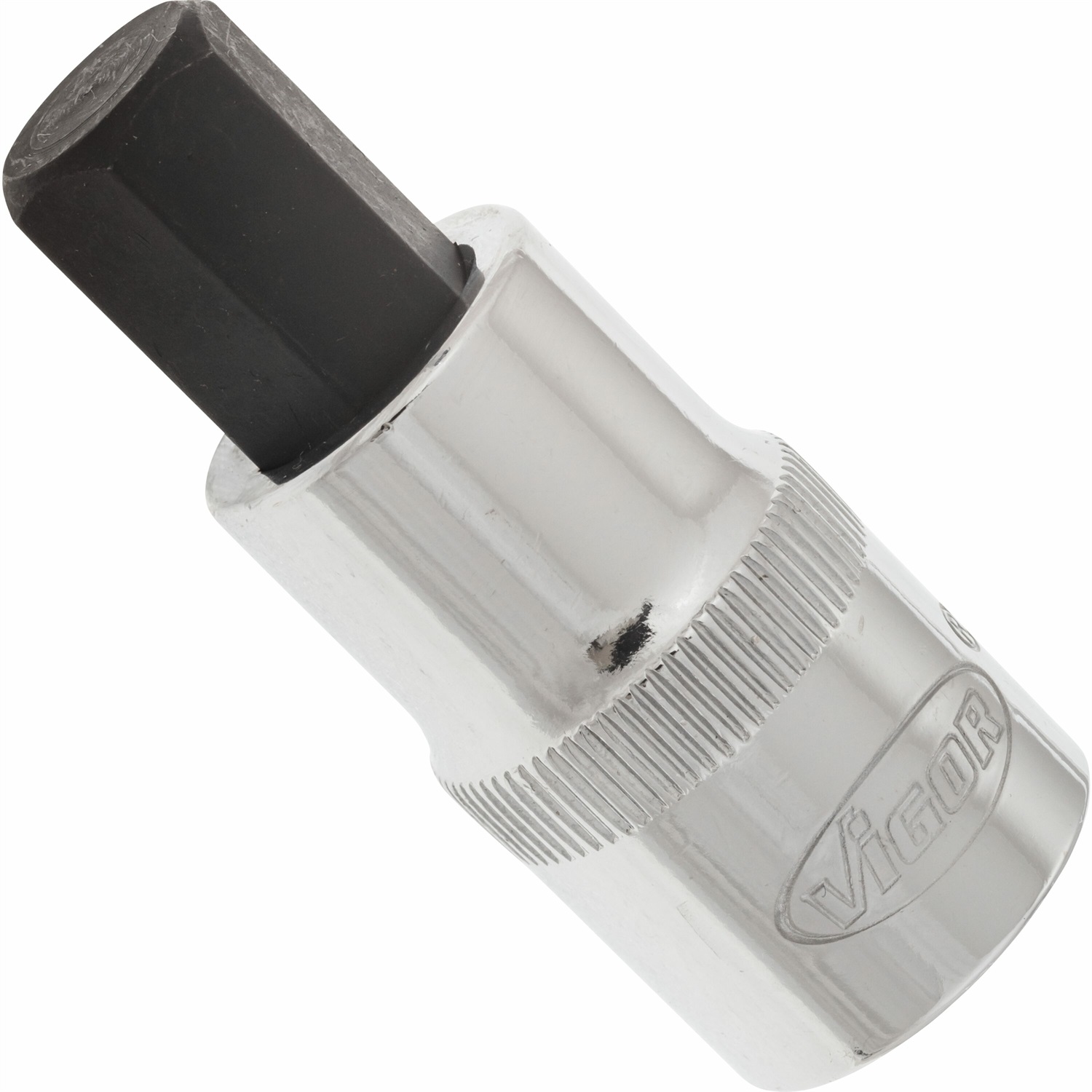 VIGOR Inserto per Cacciavite Esagonale V2106 - Larghezza 12 mm, Lunghezza 55 mm, 1 Pezzo