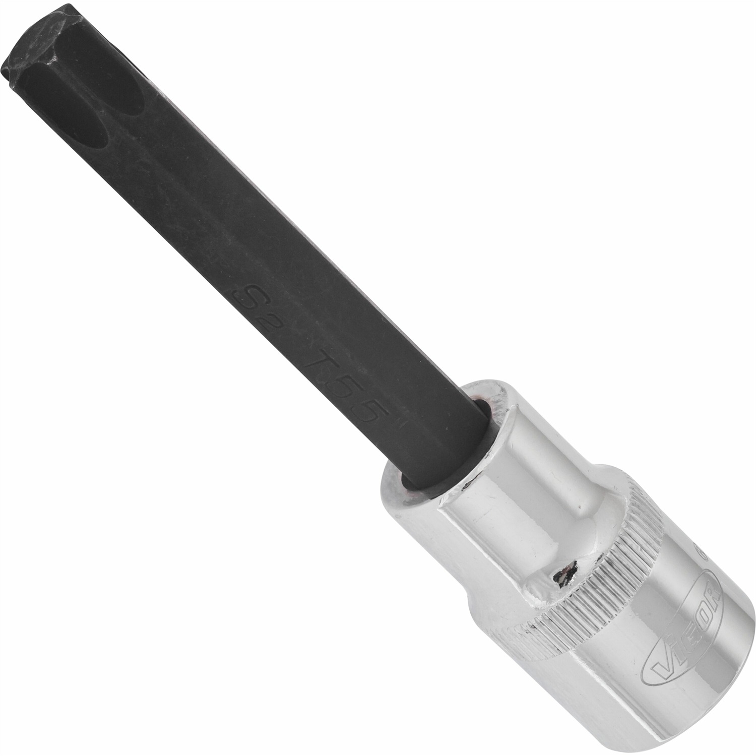 Vigor V2170 - Punta a Bussola Torx T55 mm, Lunghezza 100 mm, Attacco 1/2