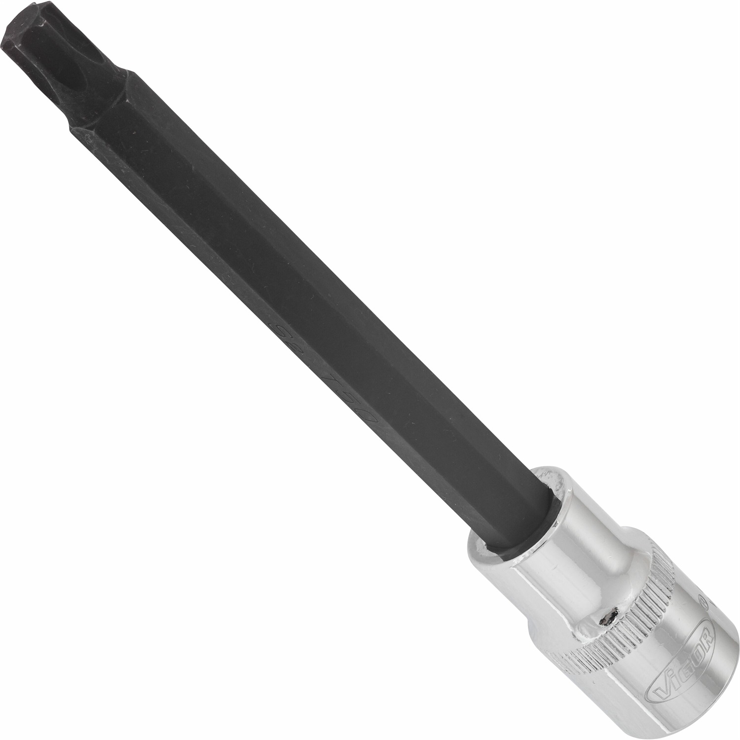 VIGOR Inserto per Cacciavite Torx T 50 - 140 mm, 1/2 Pollice, Leggero e Resistente