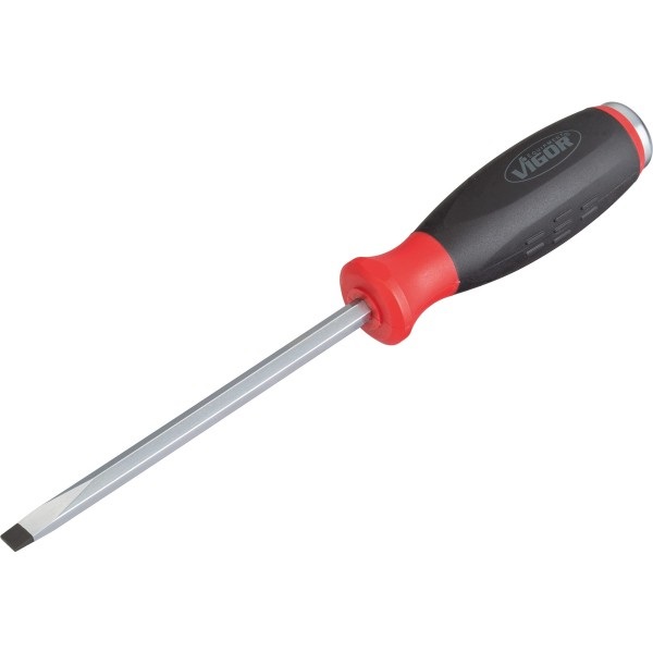 VIGOR Cacciavite a Taglio V3600 - Cacciavite a Percussione per Intaglio di Profilo, 1 Pezzo, Design Durevole e di Alta Qualità