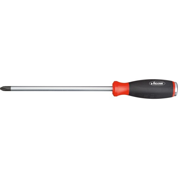 Vigor Cacciavite a Croce con Percussione PH 3 - Lunghezza 315 mm, Alta Qualità e Durabilità