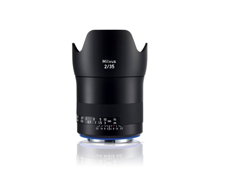 Carl Zeiss Milvus 35mm f/2.0 Obiettivo SLR Manuale per Canon - Full Frame, Nero