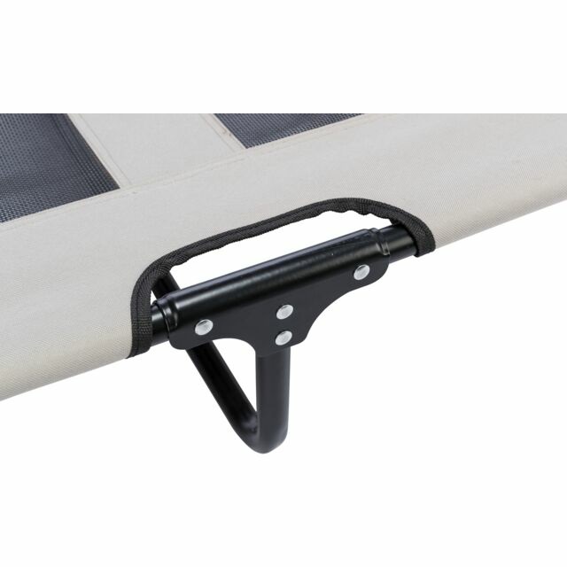 Trixie Lettino per Cani Strong Edition - Stabile e Confortevole, Pieghevole, Fino a 35 kg, 120 x 70 x 19 cm