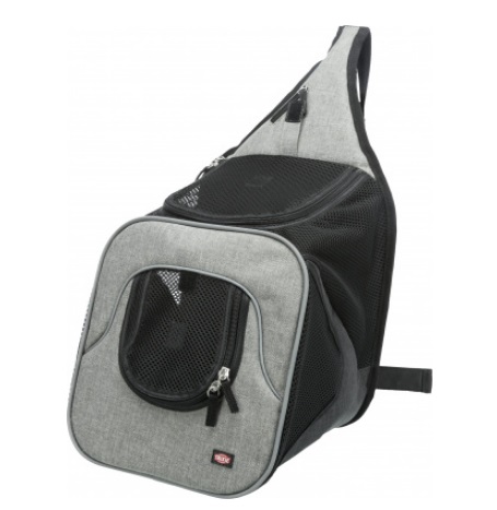 TRIXIE Borsa Frontale Savina - 30x33x26 cm, per Cani fino a 10 kg, in Poliestere con Apertura Anteriore e Spallacci Regolabili