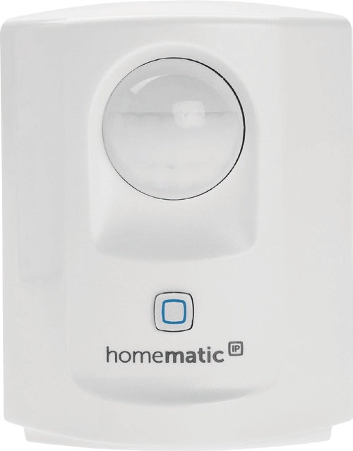 Homematic IP HmIP-SMI Rilevatore di Movimento Wireless con Sensore Crepuscolare - Interno, Bianco, Portata 105°