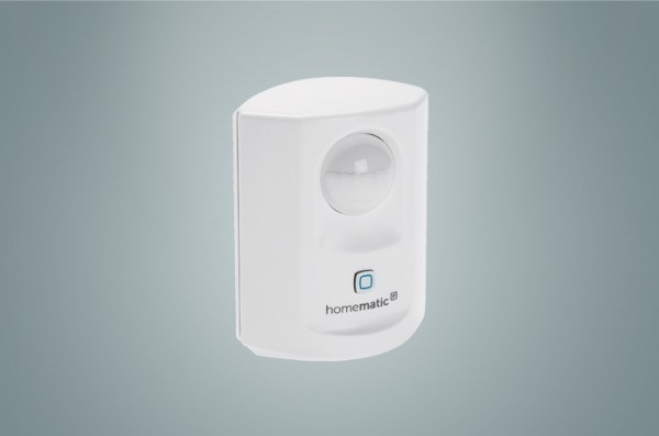 Homematic IP HmIP-SMI Rilevatore di Movimento Wireless con Sensore Crepuscolare - Interno, Bianco, Portata 105°