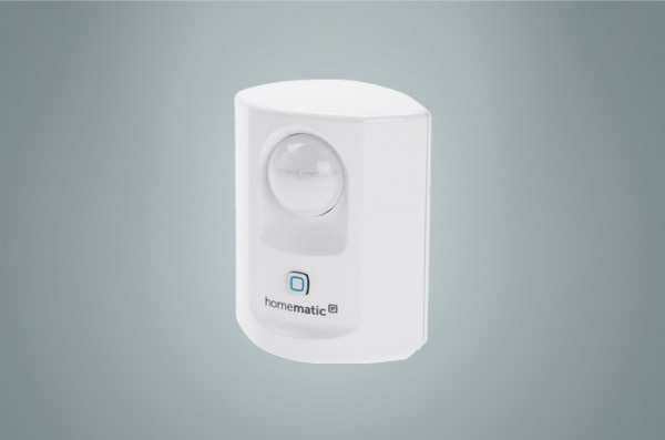 Homematic IP HmIP-SMI Rilevatore di Movimento Wireless con Sensore Crepuscolare - Interno, Bianco, Portata 105°