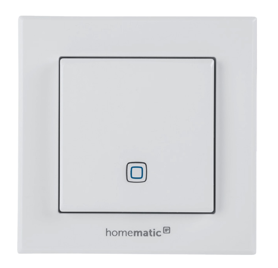 HomeMatic HmIP-STH - Sensore di temperatura e umidità interno, wireless, libera installazione, dimensioni 86x20x86 mm, batteria LR03