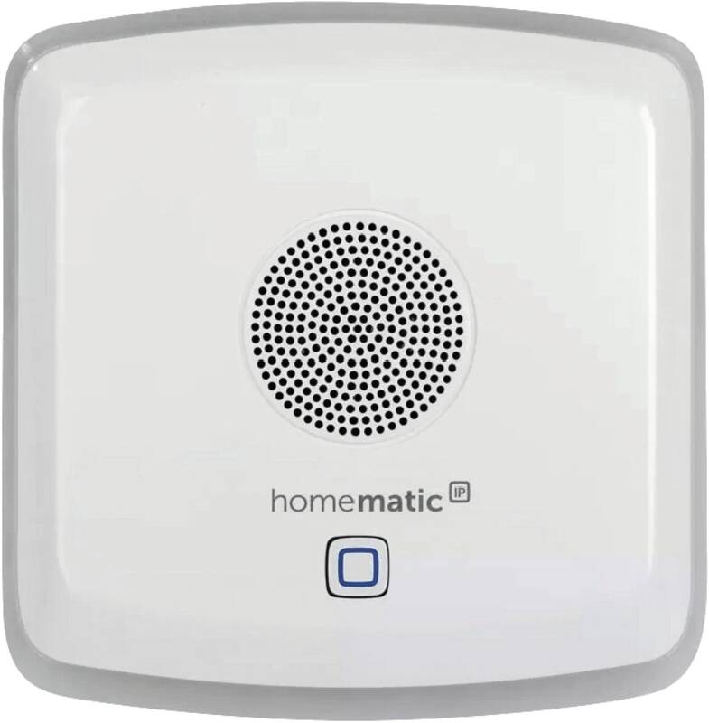 Homematic IP Combi Segnalazione Acustica e Ottica per Campanello Senza Cavo - Controllo tramite App, Alexa e Google Assistant