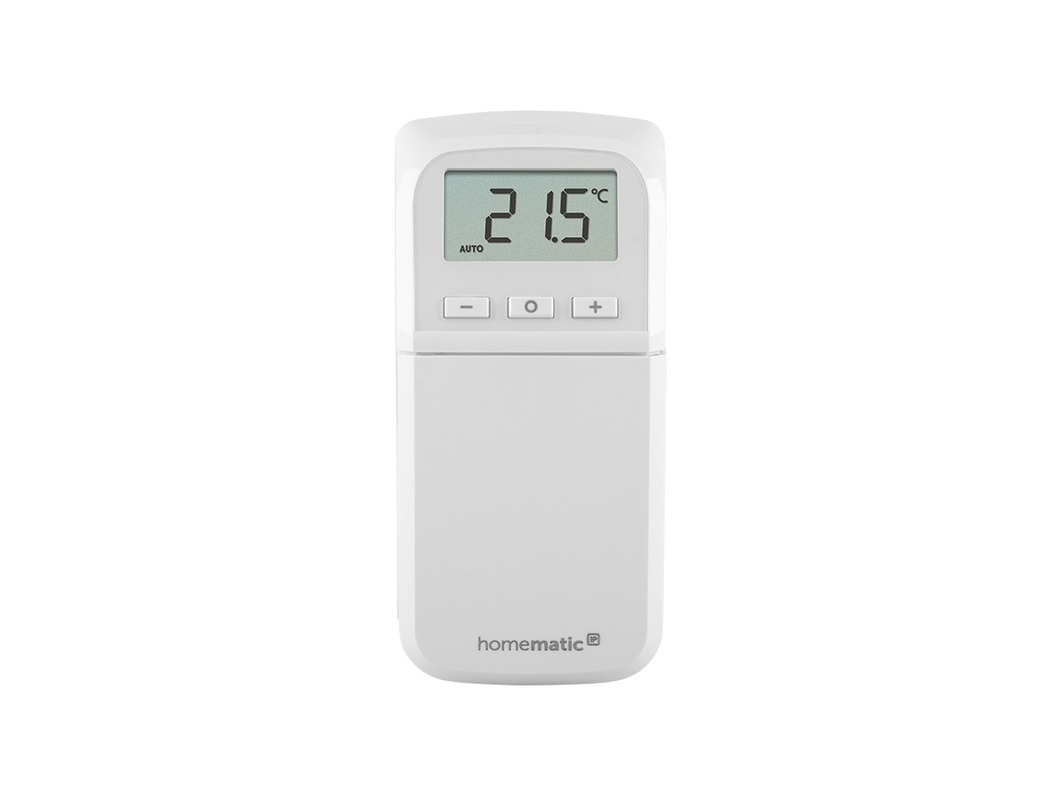 Homematic IP Termostato Digitale per Termosifone - Risparmio Energetico e Facile Installazione, Bianco