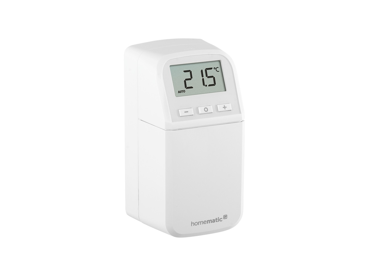 Homematic IP Termostato Digitale per Termosifone - Risparmio Energetico e Facile Installazione, Bianco