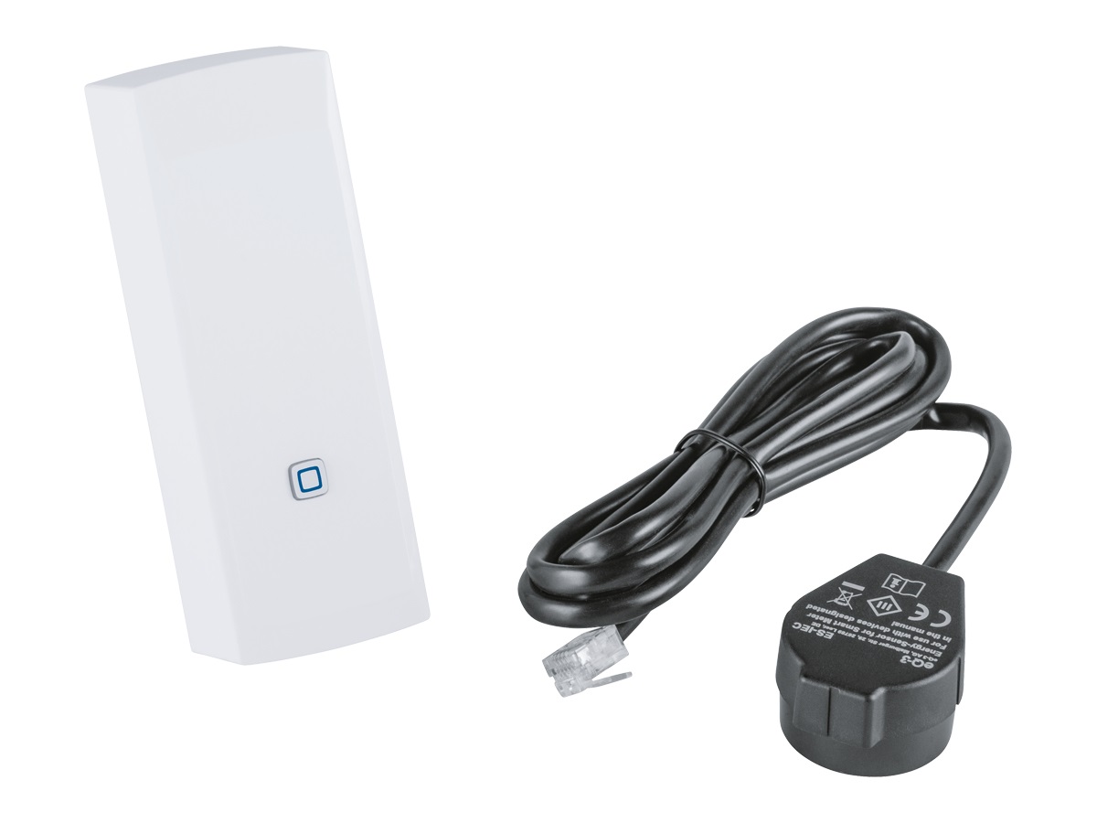 Homematic IP Interfaccia Smart Home per Monitoraggio Energetico e Risparmio Costi - Compatibile con Contatori Intelligenti