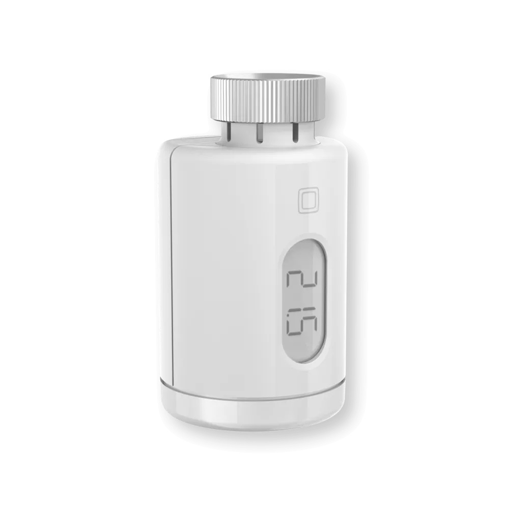 Homematic IP HmIP-eTRV-3 - Termostato Digitale Bianco con Controllo App e Compatibilità Alexa/Google Assistant