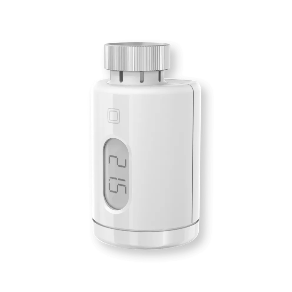 Homematic IP HmIP-eTRV-3 - Termostato Digitale Bianco con Controllo App e Compatibilità Alexa/Google Assistant