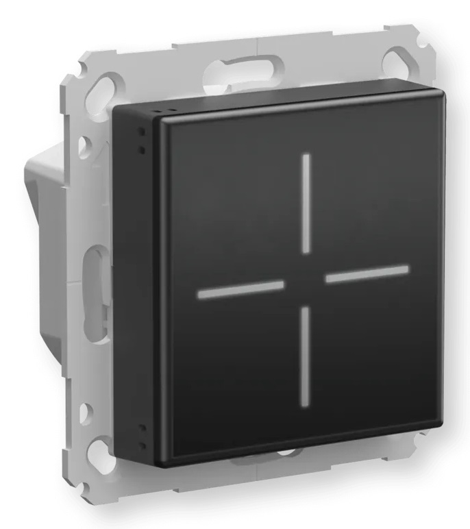 eQ-3 AG HomeMatic Pulsante Intelligente Bianco in Vetro, 868 MHz, IP20, Portata 130 m, Comando Fino a 5 Dispositivi