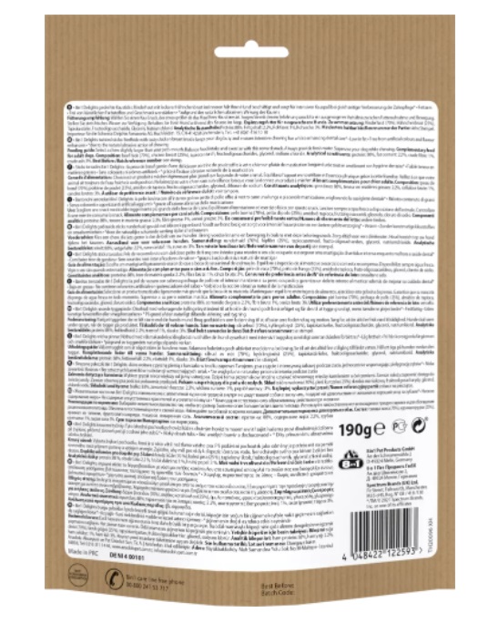 8in1 Delights Chicken Twisted Sticks - Bastoncini da Masticare per Cani con Pollo e Pelle di Manzo, 35 Pezzi, Ricchi di Proteine e Basso Contenuto di Grassi