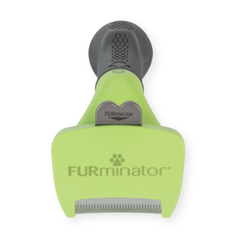 FURminator Strumento di Deshedding per Cani Piccoli a Pelo Lungo - Taglia S, Setole in Acciaio Inossidabile, Riduce Spargimento fino al 90%