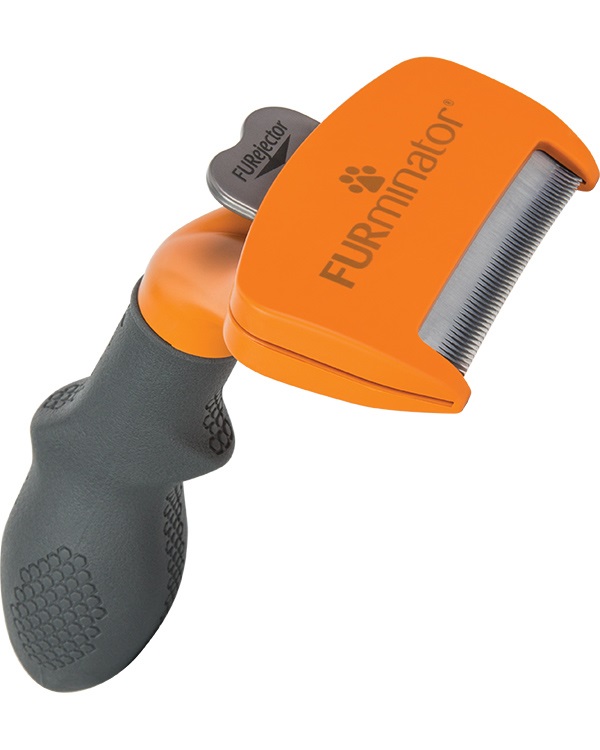 FURminator Strumento di Deshedding per Cani Medi a Pelo Lungo - Taglia M con Setole in Acciaio Inossidabile