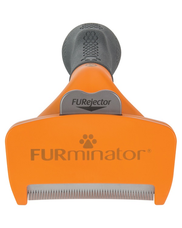 FURminator Strumento di Deshedding per Cani Medi a Pelo Lungo - Taglia M con Setole in Acciaio Inossidabile