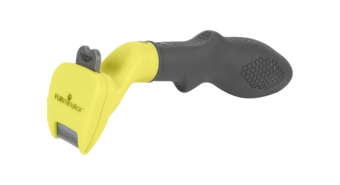 FURminator Strumento di Deshedding per Cani Molto Piccoli a Pelo Lungo - Rimozione Peli Morti con Setole in Acciaio Inossidabile