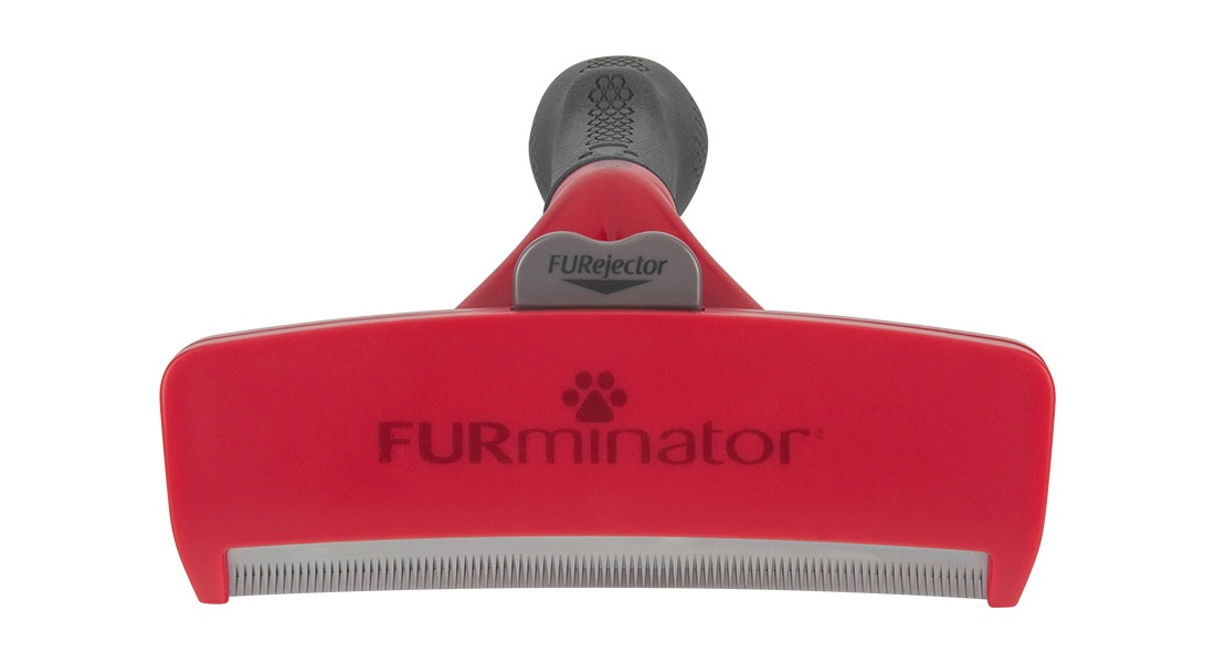 FURminator Strumento deShedding per Cani Extra Large a Pelo Corto - Rimozione Peli Morti con Setole in Acciaio Inossidabile, Riduzione Spargimento fino al 90%