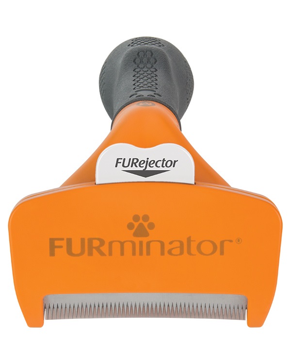 FURminator FUR151388 Strumento per la Rimozione del Sottopelo per Cani di Taglia Media a Pelo Corto - Rimuove fino al 99% dei Peli Morti