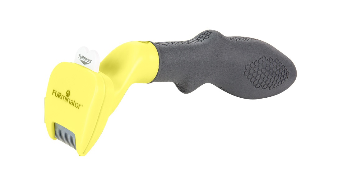FURminator Strumento per Pettinare il Sottopelo per Cani a Pelo Corto XS Toy Dog - Riduce Spargimento al 99% con Setole in Acciaio