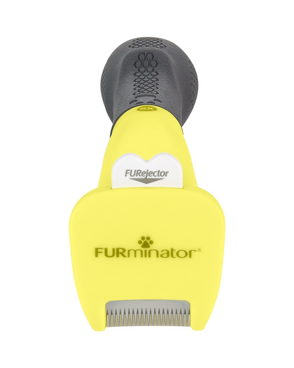 FURminator Strumento per Pettinare il Sottopelo per Cani a Pelo Corto XS Toy Dog - Riduce Spargimento al 99% con Setole in Acciaio