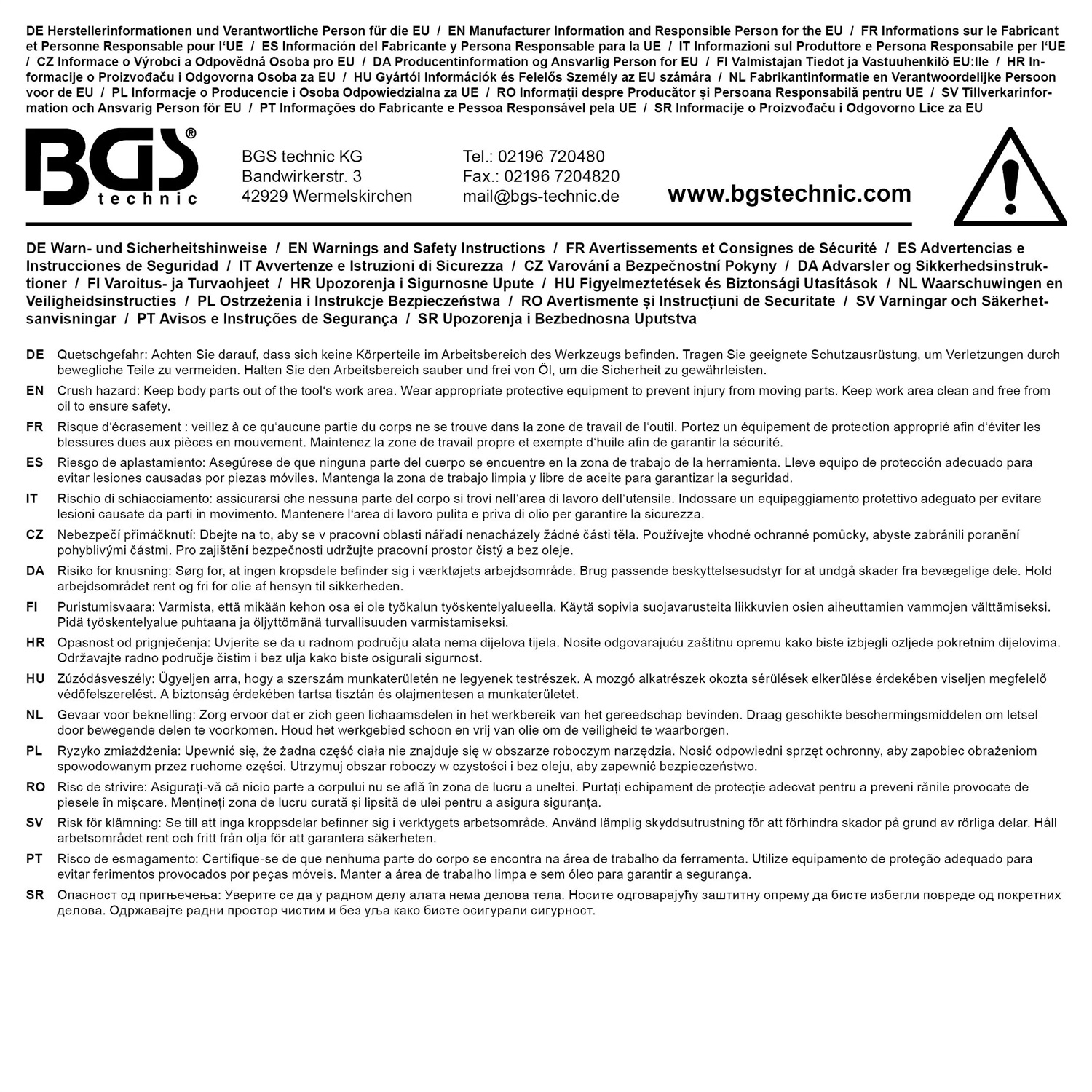 BGS Punta di Separazione 3,8 mm per BGS 1749 - Alta Durata e Flessibilità