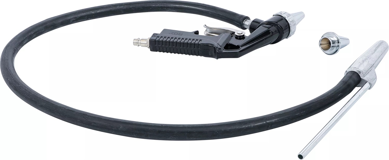 BGS 8382 - Pistola per Sabbiatura Pneumatica con Tubo di Aspirazione da 100 cm e Ugello di Ricambio
