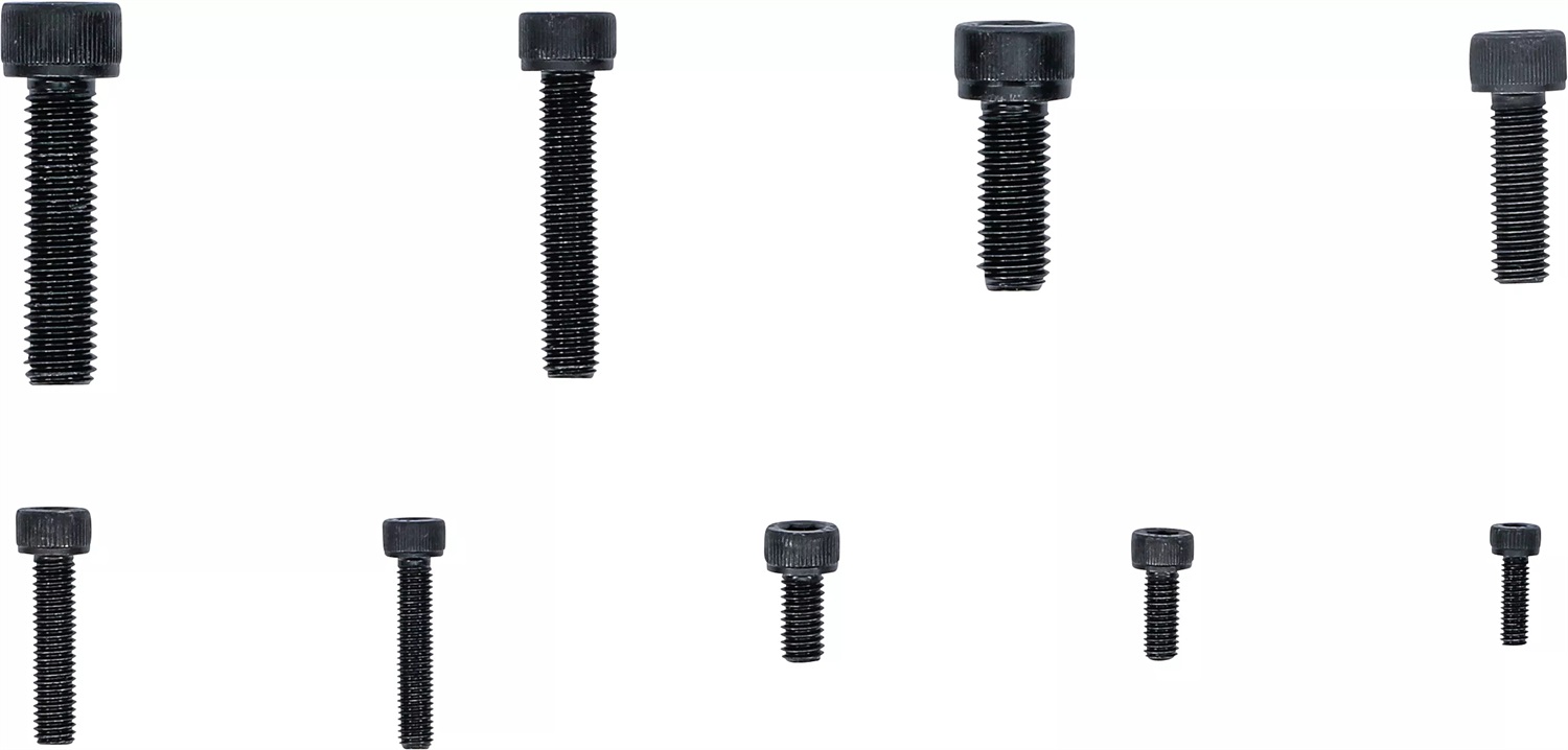 BGS Assortimento Viti a Testa Cilindrica Esagono Interno - 106 Pz, Resistenza alla Trazione 8,8