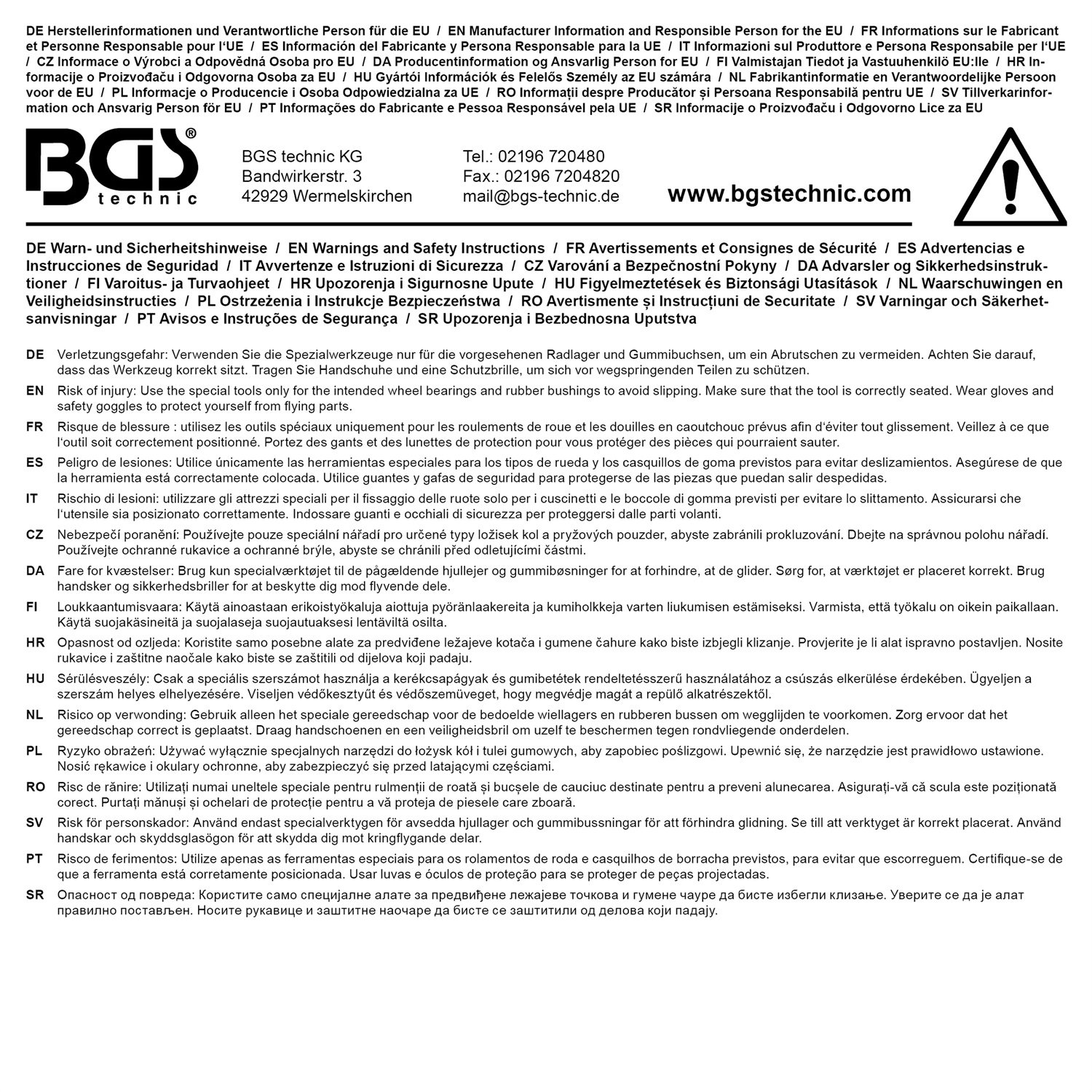 BGS technic Spindle