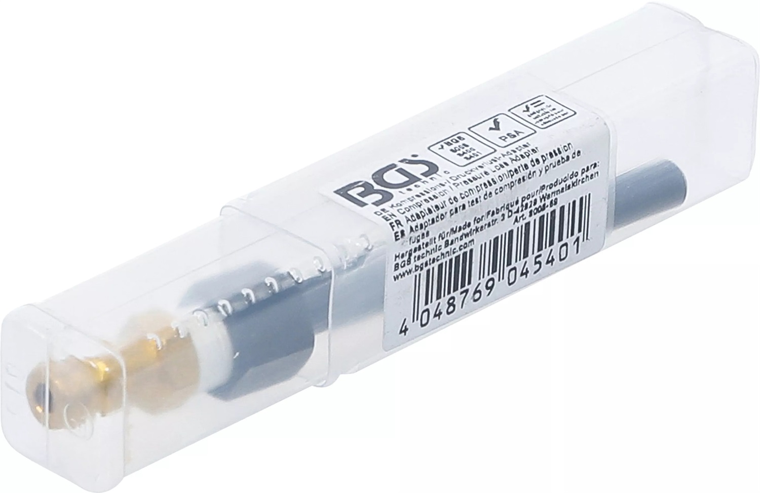 BGS technic 8008-69 Adattatore di compressione/perdita di pressione per PSA - M8 x 1,0, Lunghezza 66 mm