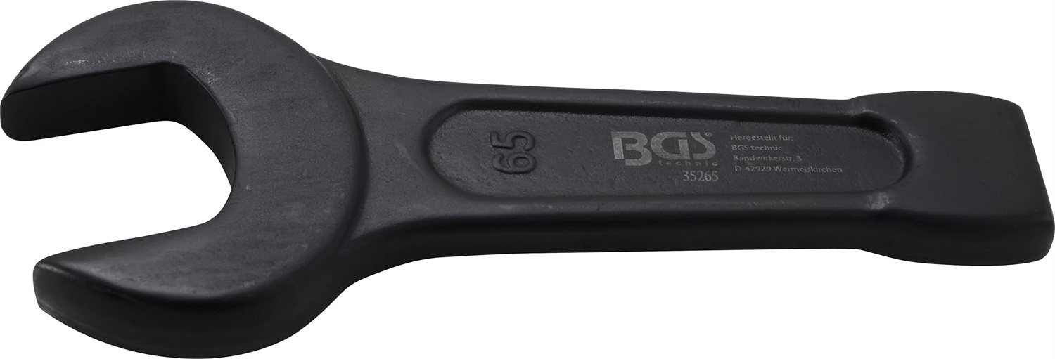 BGS Chiave a Forchetta 65 mm in Acciaio al Cromo Vanadio Forgiato a Caldo