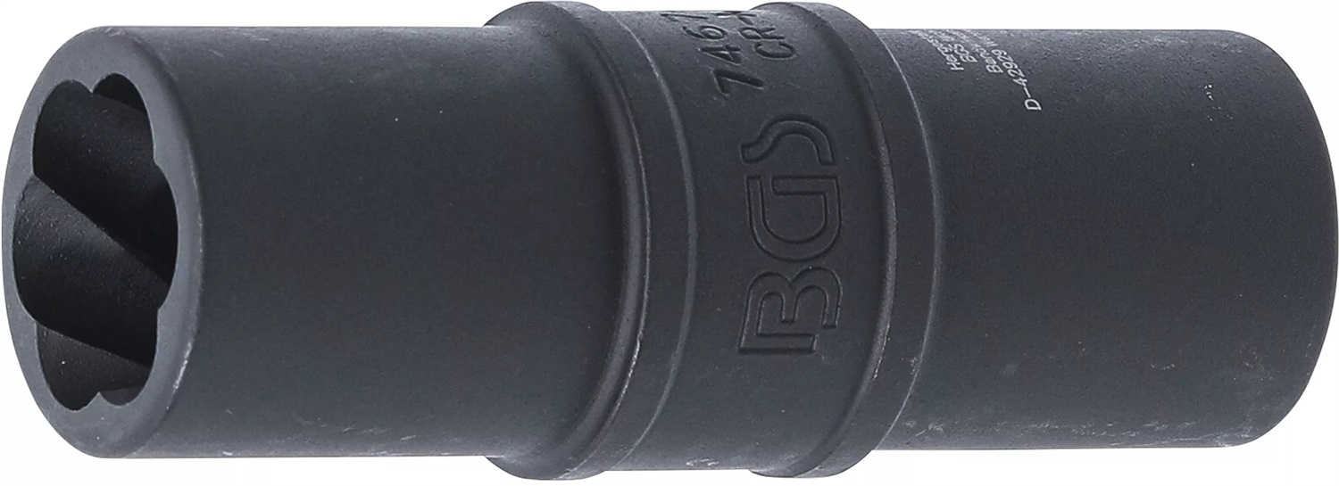 BGS technic Special Impact Double-Sided Socket 17 mm presa energia